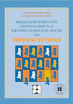 Seller image for Programa de intervencion cognitivo-conductual para nios. for sale by Imosver