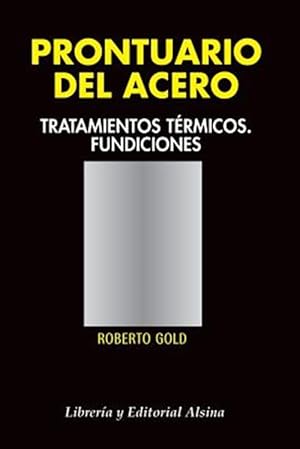 Imagen del vendedor de Prontuario del Acero -Language: spanish a la venta por GreatBookPrices