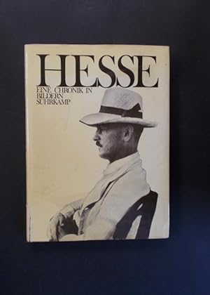 Bild des Verkufers fr Hermann Hesse - Eine Chronik in Bildern zum Verkauf von Antiquariat Strter