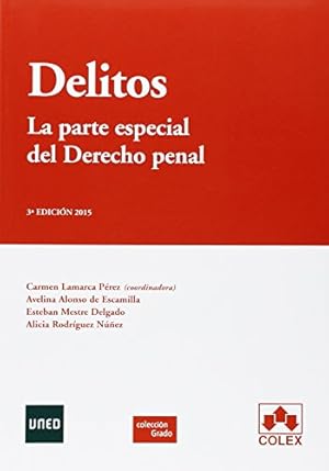 Imagen del vendedor de Delitos. La parte especial del derecho Penal a la venta por lisarama