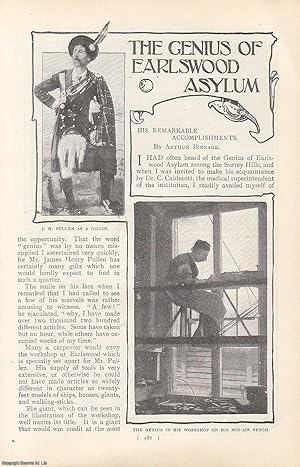 Bild des Verkufers fr The Genius of Earlswood Asylum : His Remarkable Accomplishments. An uncommon original article from the Harmsworth London Magazine, 1901. zum Verkauf von Cosmo Books