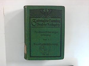 Reichsversicherungsordnung, Zweites Buch Krankenversicherung.