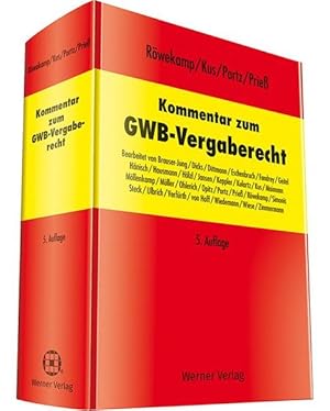 Bild des Verkufers fr Kommentar zum GWB - Vergaberecht zum Verkauf von primatexxt Buchversand