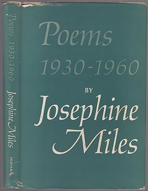Bild des Verkufers fr Poems 1930-1960 zum Verkauf von Between the Covers-Rare Books, Inc. ABAA