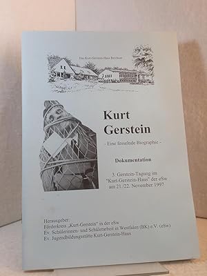 Kurt Gerstein - Eine fesselnde Biographie - Dokumentation. 3. Gerstein-Tagung im "Kurt-Gerstein-H...