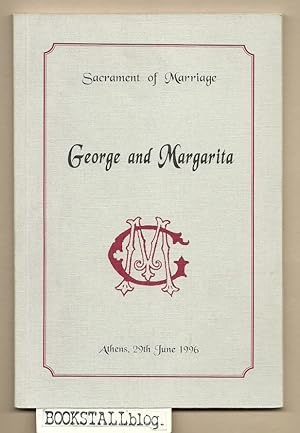 George and Margarita : Sacrament of Marriage