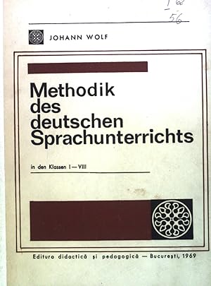 Bild des Verkufers fr Methodik des deutschen Sprachunterrichts in den Klassen I-VIII. zum Verkauf von books4less (Versandantiquariat Petra Gros GmbH & Co. KG)