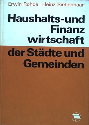 Imagen del vendedor de Haushalts- und Finanzwirtschaft der Stdte und Gemeinden. a la venta por books4less (Versandantiquariat Petra Gros GmbH & Co. KG)