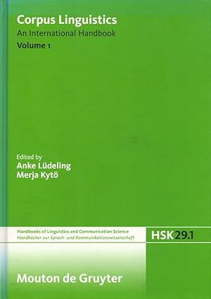 Bild des Verkufers fr Corpus Linguistics: An International Handbook. Volume 1. zum Verkauf von Buch von den Driesch