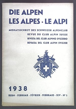 Image du vendeur pour Skifahrt in der Silvretta. - in: Die Alpen. Monatsschrift des Schweizer Alpenclub. XIV. No. 2. mis en vente par books4less (Versandantiquariat Petra Gros GmbH & Co. KG)