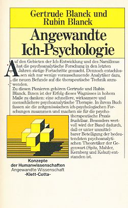Immagine del venditore per Angewandte Ich-Psychologie venduto da Fundus-Online GbR Borkert Schwarz Zerfa
