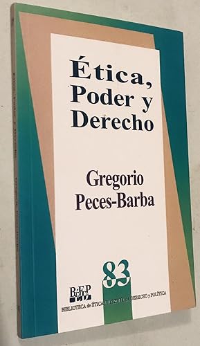 Seller image for ETICA PODER Y DERECHO (Spanish) Paperback for sale by Once Upon A Time
