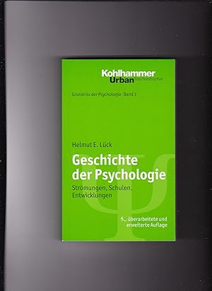 Seller image for Helmut E. Lück, Geschichte der Psychologie (2011) for sale by sonntago DE