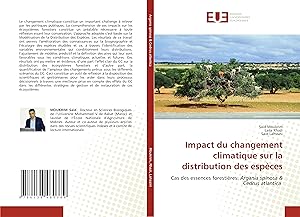 Seller image for Impact du changement climatique sur la distribution des espces for sale by moluna