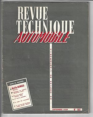 Revue technique automobile n°161