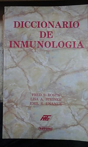 Seller image for Fred S. Rosen: DICCIONARIO DE INMUNOLOGA (Madrid, 1989) for sale by Multilibro