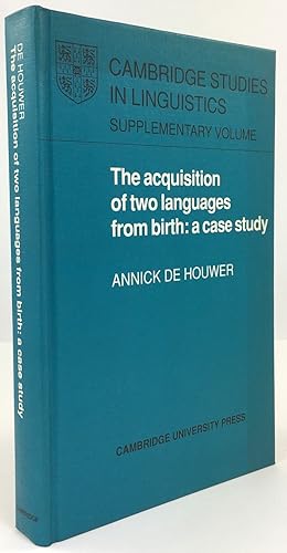 Image du vendeur pour The Acquisition of two Languages from Birth : A Case Study. mis en vente par Antiquariat Heiner Henke