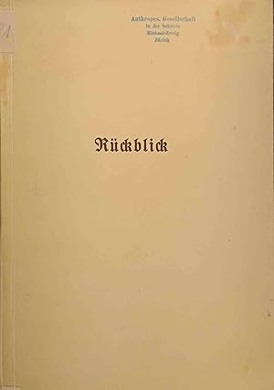 Rückblick - Generalversammlung 1948 Als Manuskript für die Mitglieder der Allgemeinen Anthroposop...