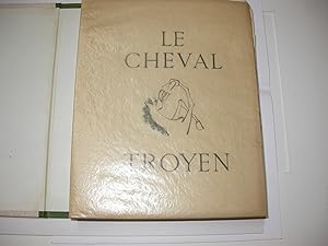 Le Cheval Troyen par Raymond Queneau, avec pointes seches de Christiane Alanore, Exemplaire No. 1...