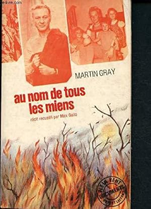 Seller image for Au nom de tous les miens for sale by JLG_livres anciens et modernes