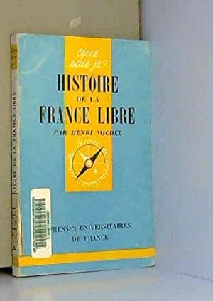 Bild des Verkufers fr Histoire De La France Libre zum Verkauf von JLG_livres anciens et modernes