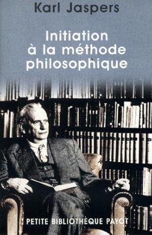 Bild des Verkufers fr Initiation  la mthode philosophique zum Verkauf von JLG_livres anciens et modernes