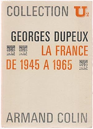 Immagine del venditore per France la de 1945  1965 venduto da JLG_livres anciens et modernes