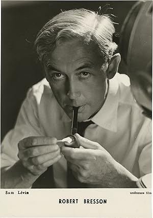 Original portrait photograph of Robert Bresson, circa 1960