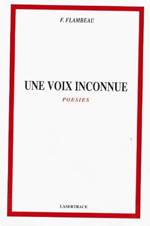 Une voie inconnue (poesie)