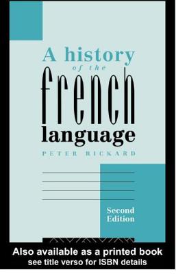 Seller image for A History of the French Language (Paperback or Softback) for sale by BargainBookStores