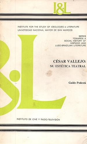 Seller image for Cesar Vallejo,su estetica teatral for sale by JP Livres
