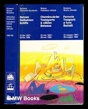Image du vendeur pour Official Timetable: Switzerland: 31 May 1987 - 28 May 1988 mis en vente par MW Books