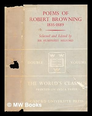Seller image for Poems of Robert Browning : a selection for sale by MW Books