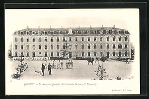 Bild des Verkufers fr Carte postale Joigny, Le Nouveau Quartier de Cavalerie Davout, 1er Dragons zum Verkauf von Bartko-Reher