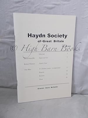 Immagine del venditore per Haydn Society of Great Britain Journal No 28 2009 venduto da High Barn Books