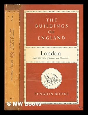 Imagen del vendedor de London : except the cities of London and Westminster a la venta por MW Books