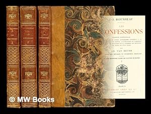 Image du vendeur pour Les confessions: in three volumes mis en vente par MW Books