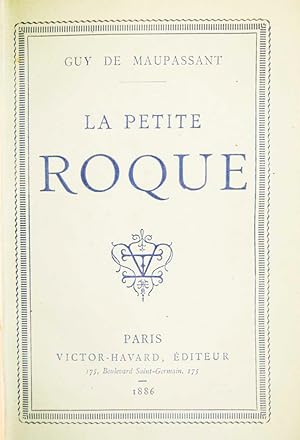 Image du vendeur pour La Petite Roque. mis en vente par Harteveld Rare Books Ltd.