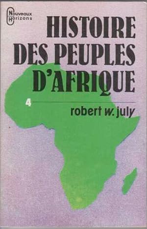 Seller image for Histoire des peuples d'afrique tome 4 for sale by davidlong68