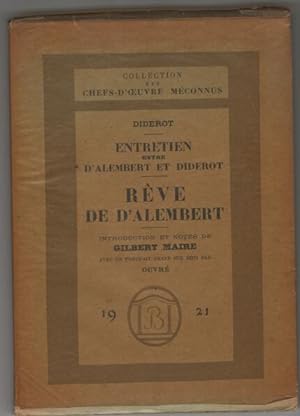 Entretien Entre d'Alembert Et Diderot/Le Reve De d'Alembert