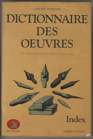 Dictionnaire des oeuvres de tous les temps et de tous les pays t7 (index)