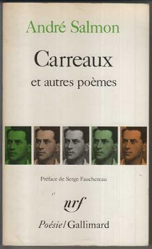 Image du vendeur pour Carreaux et autres poèmes 1918-1921 precede d'extraits de creances 1905-1910 mis en vente par davidlong68