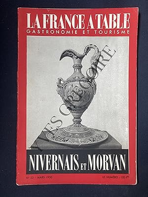 LA FRANCE A TABLE-N°23-MARS 1950-NIVERNAIS ET MORVAN