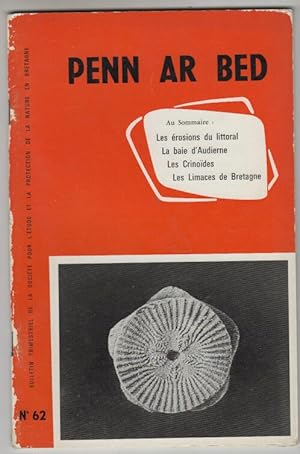 Numero 62 les erosions du littoral la baie d'audierne les crinoides les limaces de bretagne