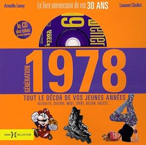 Génération 1978 : Le livre anniversaire de vos 30 ans (1CD audio)