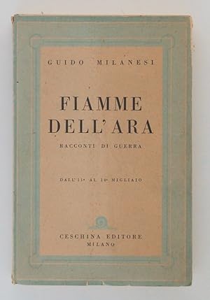 Imagen del vendedor de Fiamme dell'aria. Racconti di guerra a la venta por FABRISLIBRIS