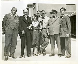 De droite à gauche : "Marcel PAGNOL, PAULEY, Benno VIGNY, Harry LACHMAN, Orane DEMAZIS, Firmin GÉ...