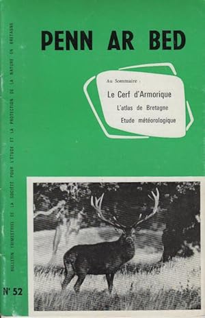 Penn Ar Bed numero 52 Le Cerf d'Armorique - L'atlas de Bretagne - Etude météorologique