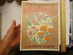 Imagen del vendedor de North American wildflowers coloring album a la venta por Dean's Books