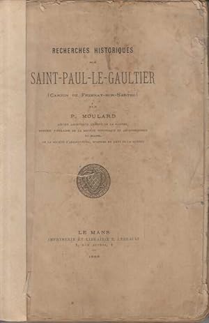 Recherches historiques sur saint paul le gaultier